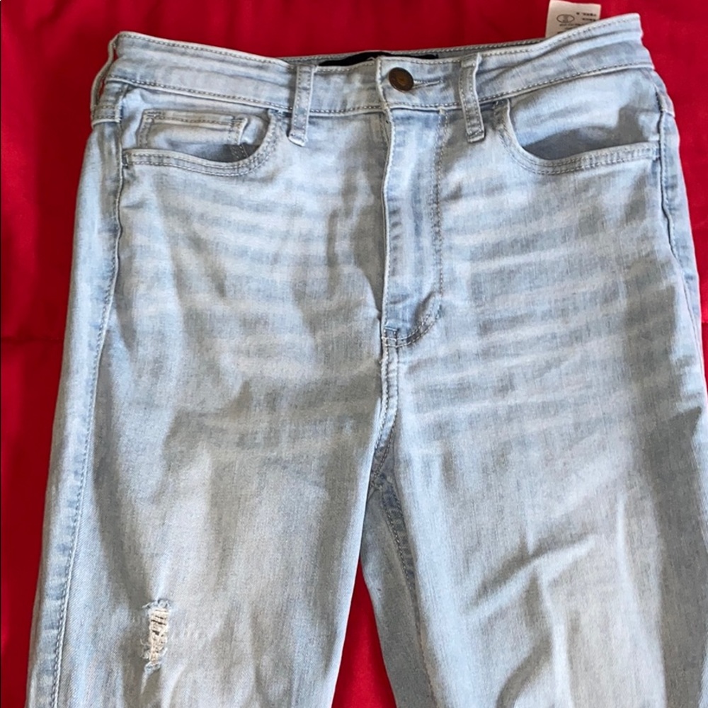 Ultra High Rise Light blue jeans